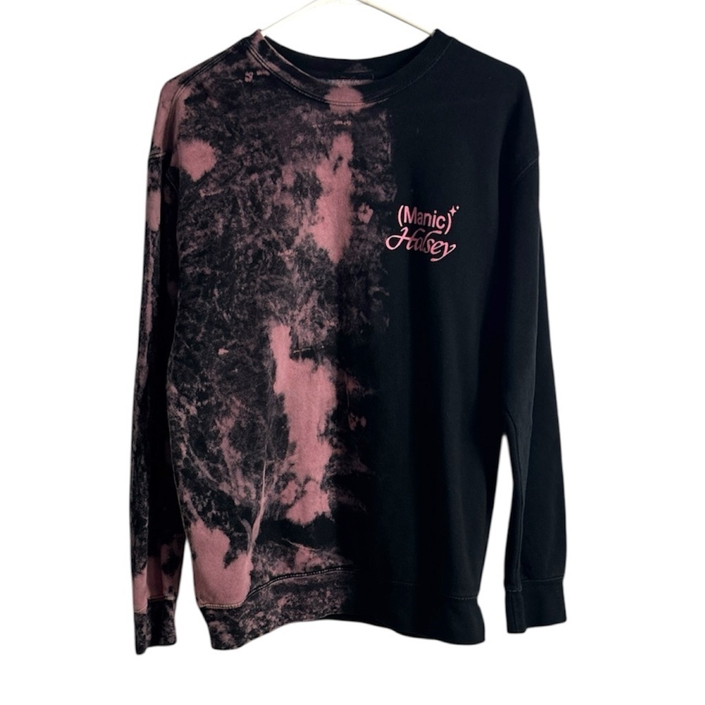 Halsey Manic Tie Dye Marble Sweatshirt